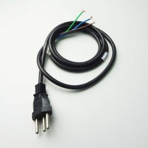 CABO PLUGADO 20 A PLUG 3P PRETO 1,5MT- ENG.97.0147