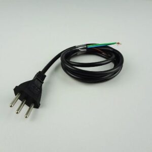 CABO PLUGADO 3A 3 PINOS- ELE0006