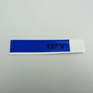 ETIQUETA DE VOLTAGEM 127V- GRF.02.0022