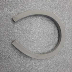 PERFIL DE SILICONE 12,5X12,5MM CINZA