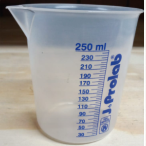 COPO DE BECKER CAP 250 ML GRADUADO EM SILK-SCREEN